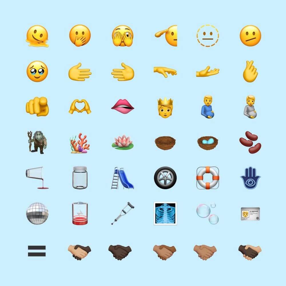 WhatsApp terá quase 40 novos emojis, incluindo de homem grávido; veja as imagens