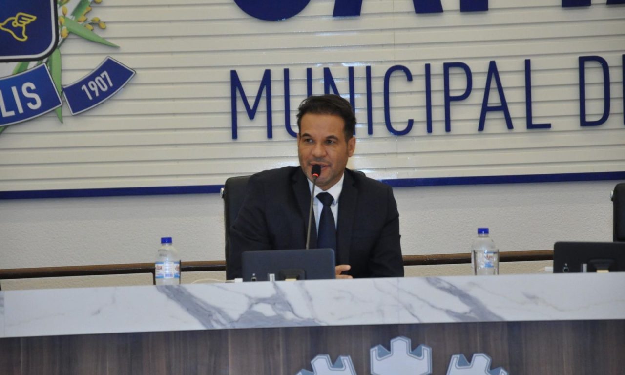 Domingos Paula, presidente da Câmara Municipal.