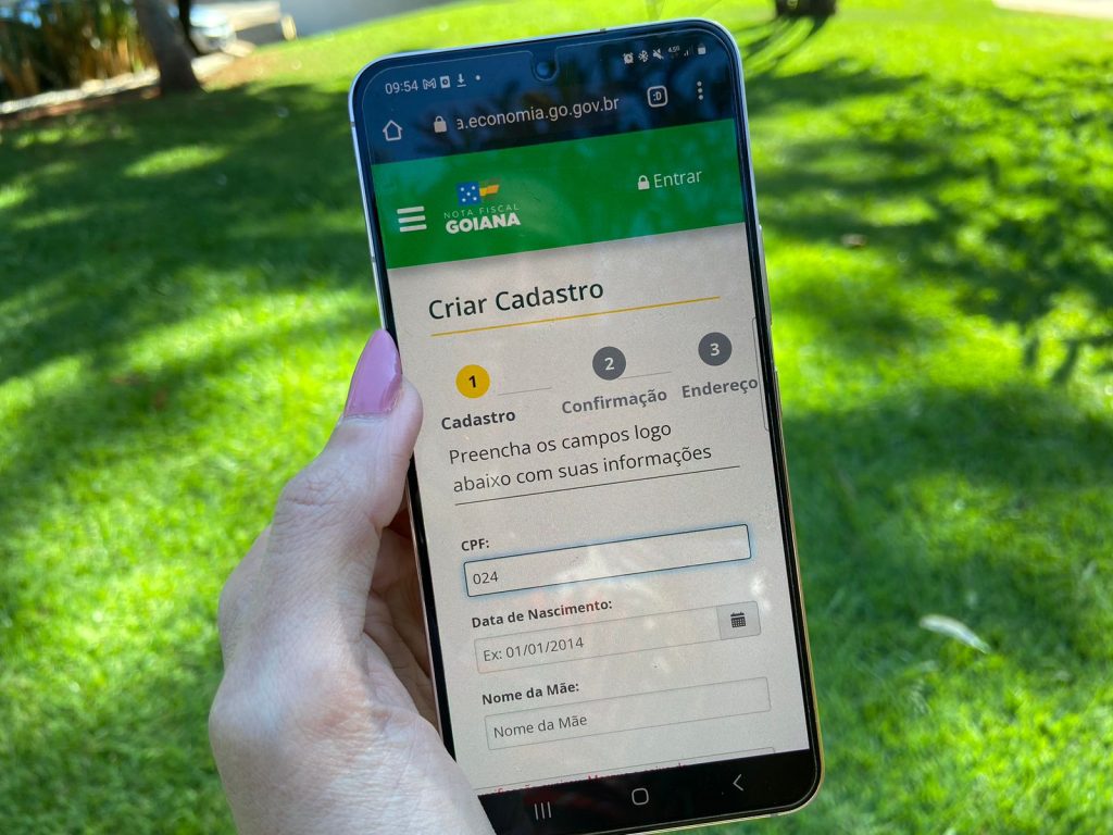 Sorteio da Nota Fiscal Goiana.